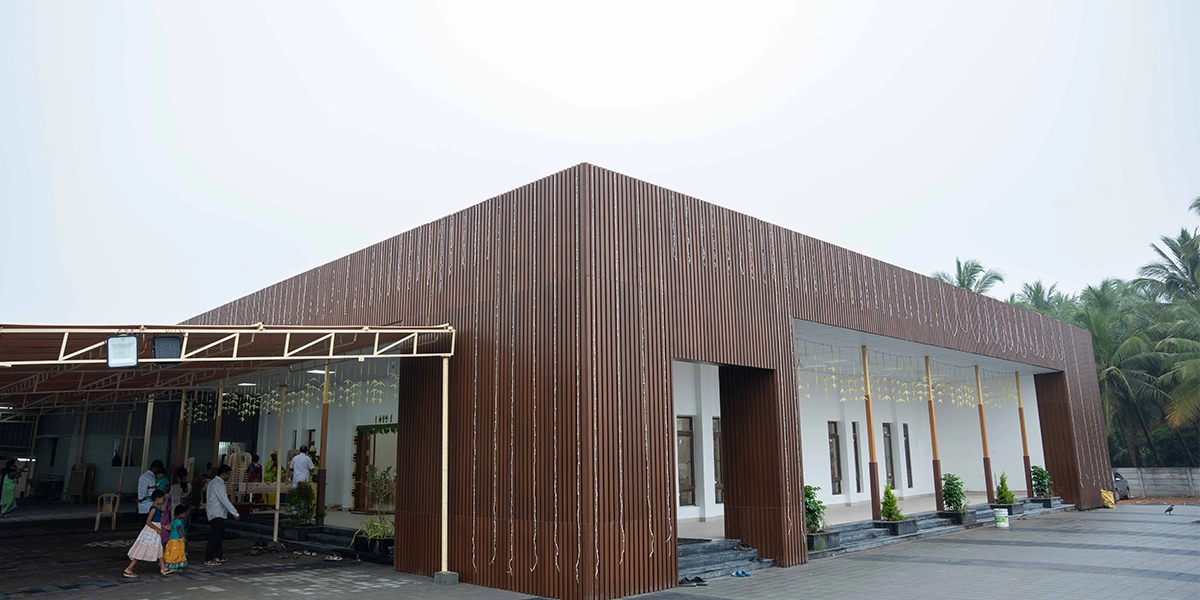 Our hall, with AC facilities & a spacious dining area, is ideal for weddings, & family functions 