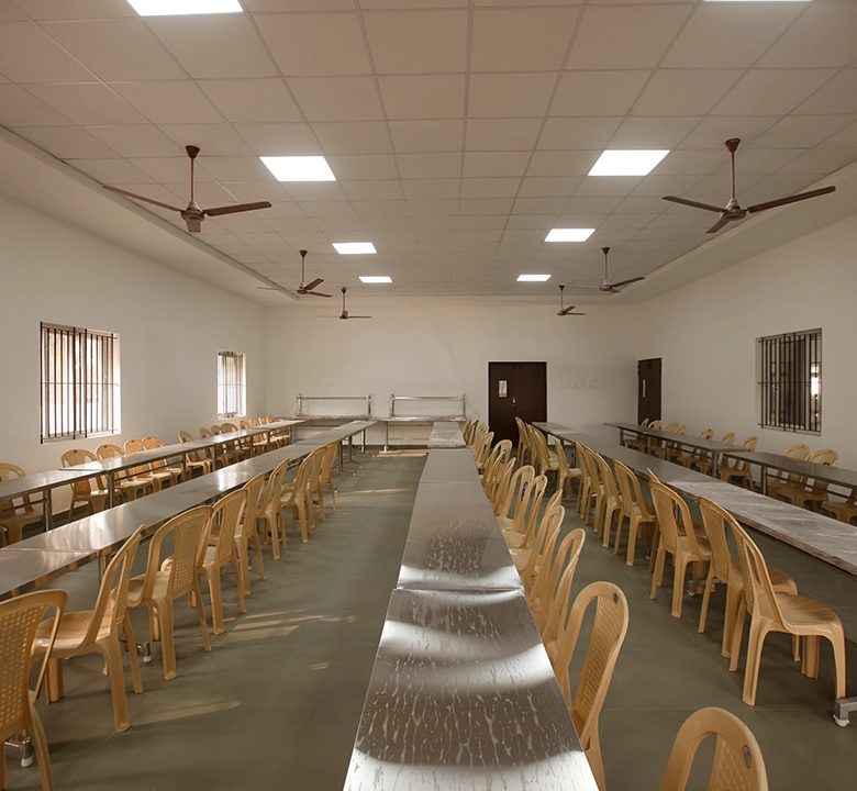 Vaibhav Hall Dining Area for Wedding & Office Events 