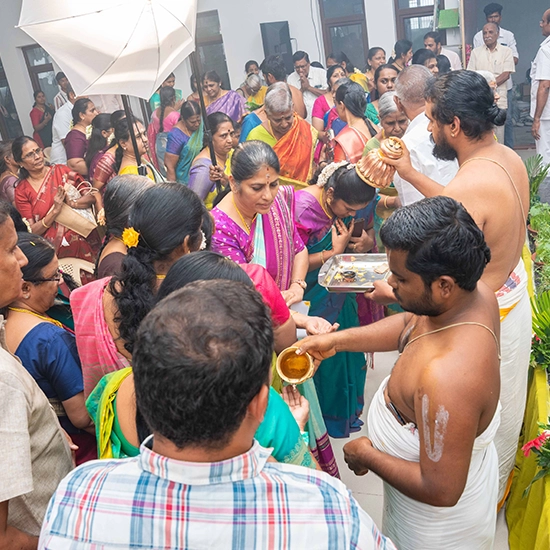 Bride receiving heartfelt blessings from elders during emotional wedding rituals and traditions