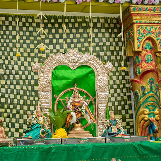 Signature banquet hall designed with elegant decor and spacious layout for weddings and events