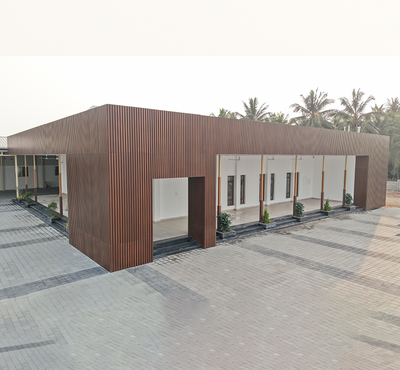 A spacious and elegant event mahal in Karamadai, ideal for weddings, receptions, and family functions.